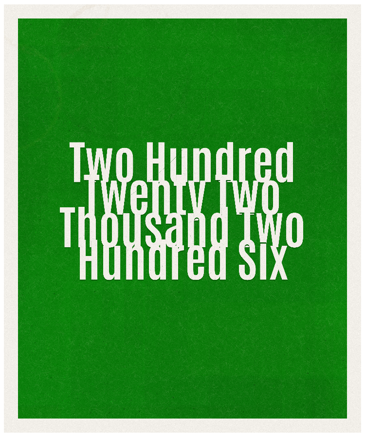 Count #222206