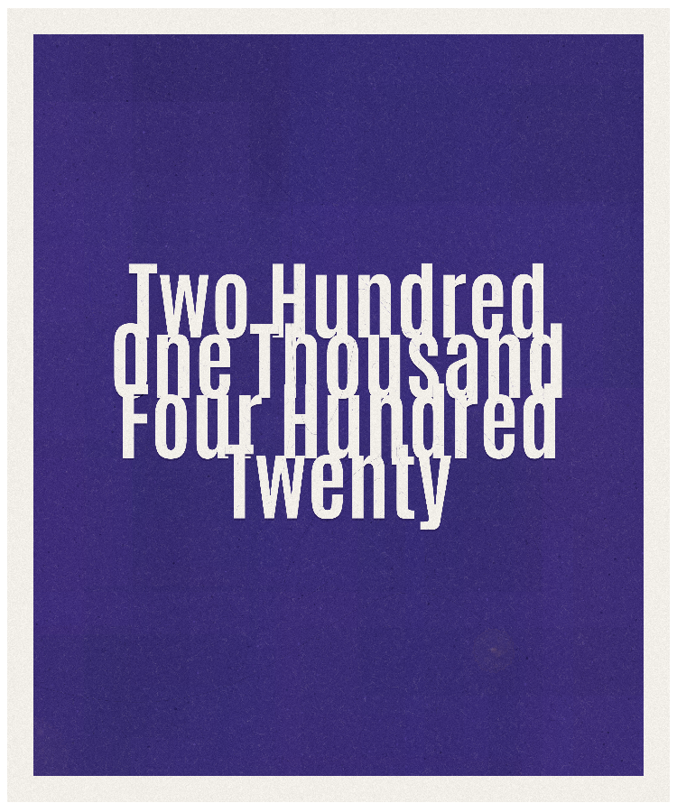 Count #201420