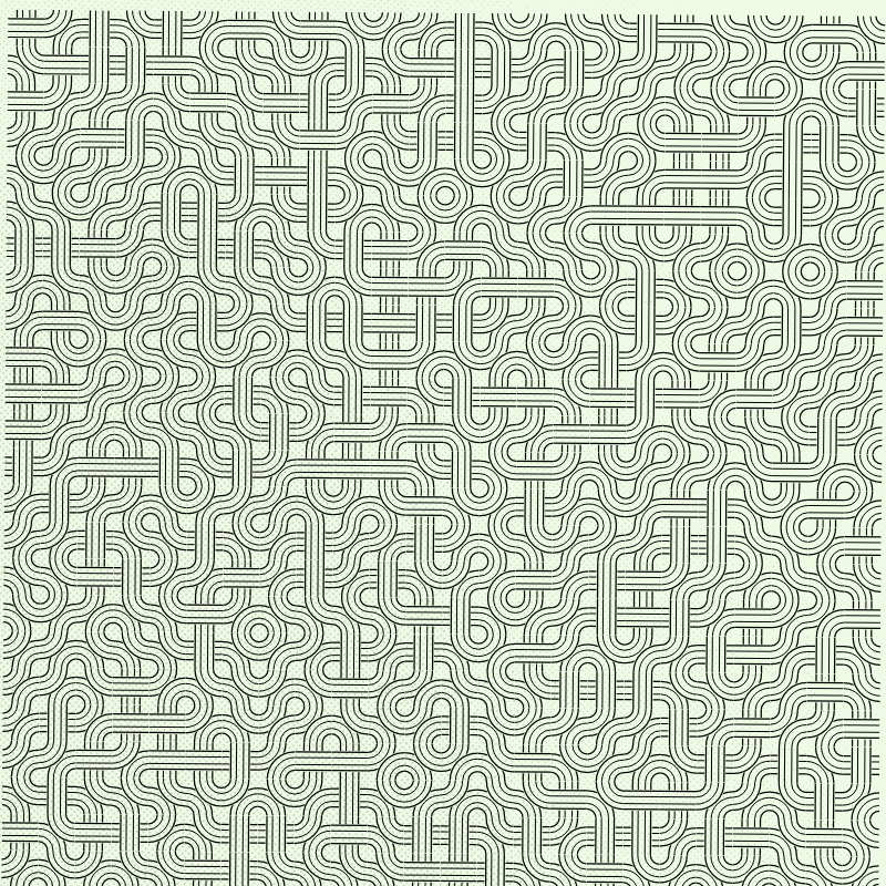 Dirty Interlaced Truchet Tiles #45