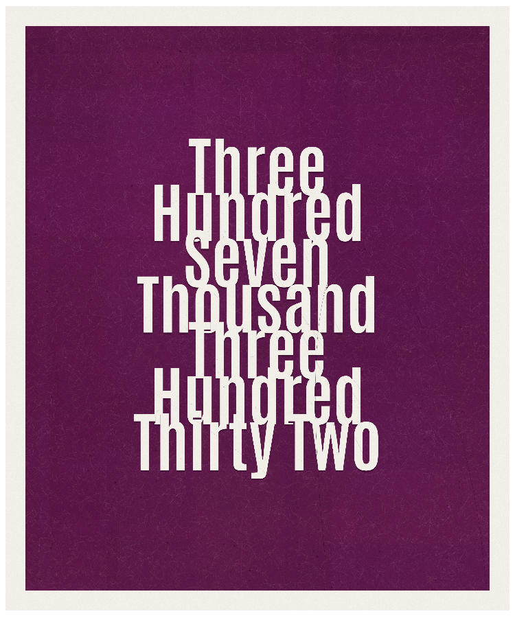 Count #307332