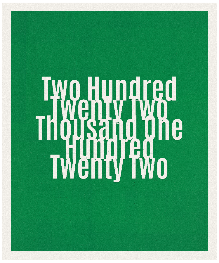 Count #222122