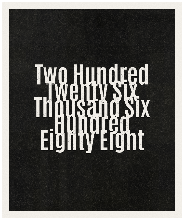 Count #226688