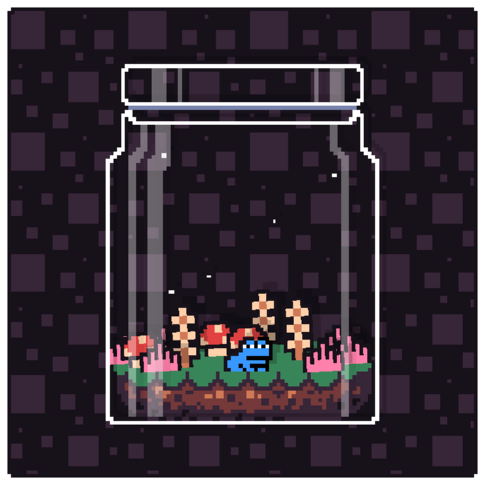 Toad Terrarium #114