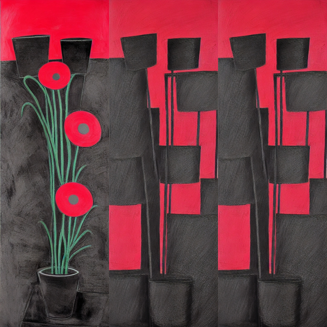 Cubism Flowers