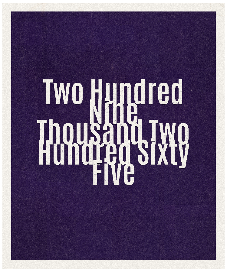 Count #209265