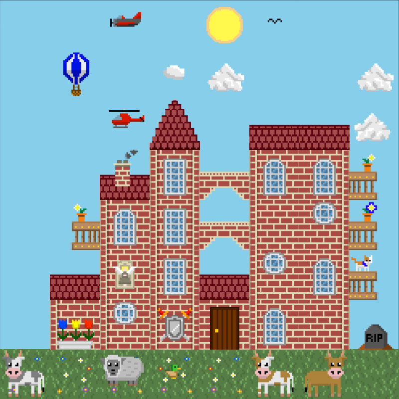 2D Mansion #865