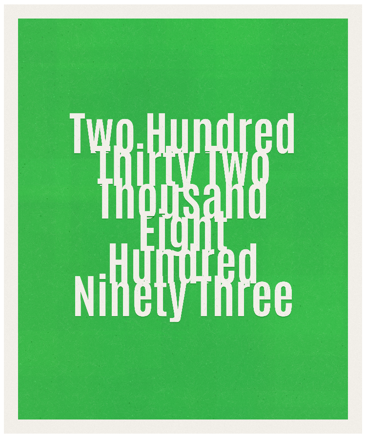 Count #232893