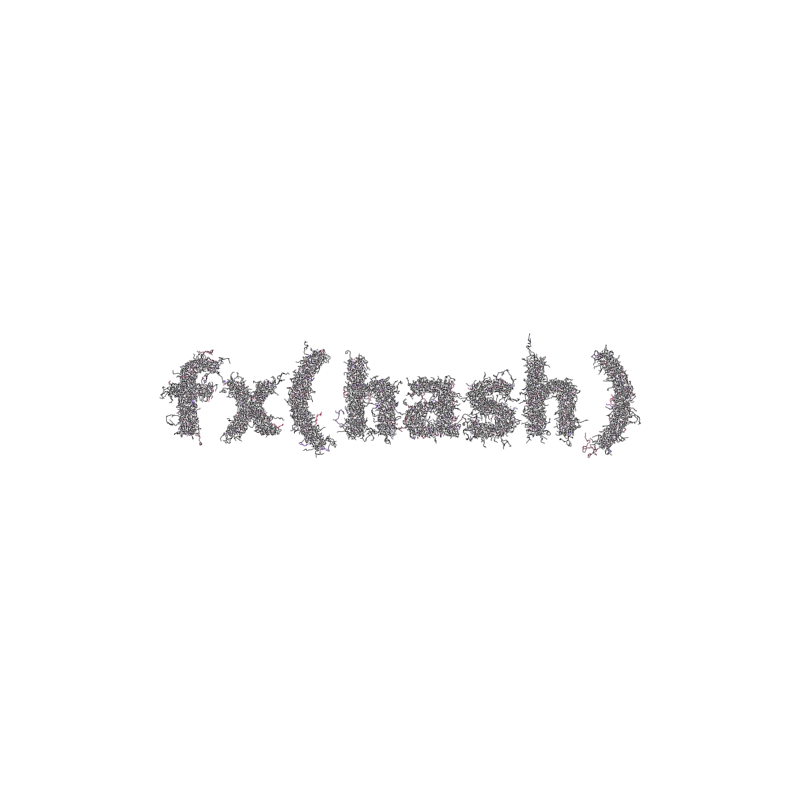 FXHASH Logo with Features #584