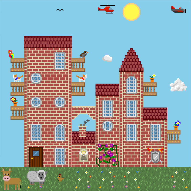 2D Mansion #1021