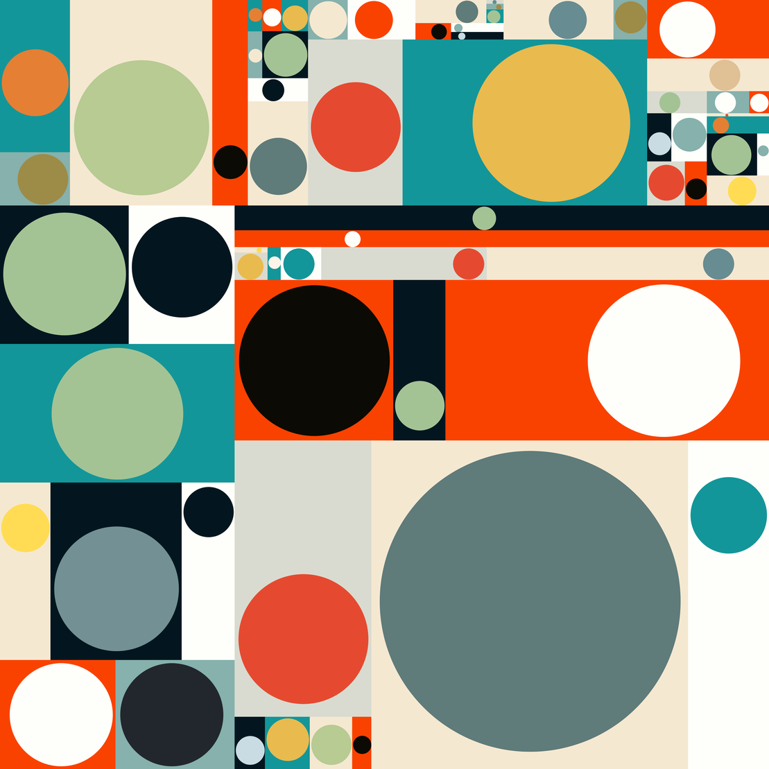 An Increasing Series Of Dots #64