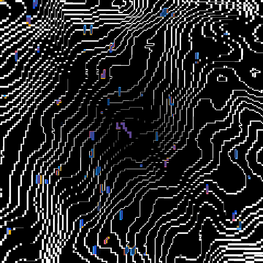 Pixel Topography #86