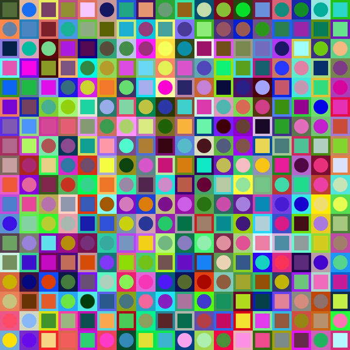 Square Dot Composition #212