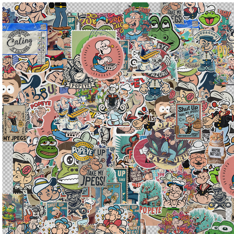 Sticker addict: PEPEYE #14