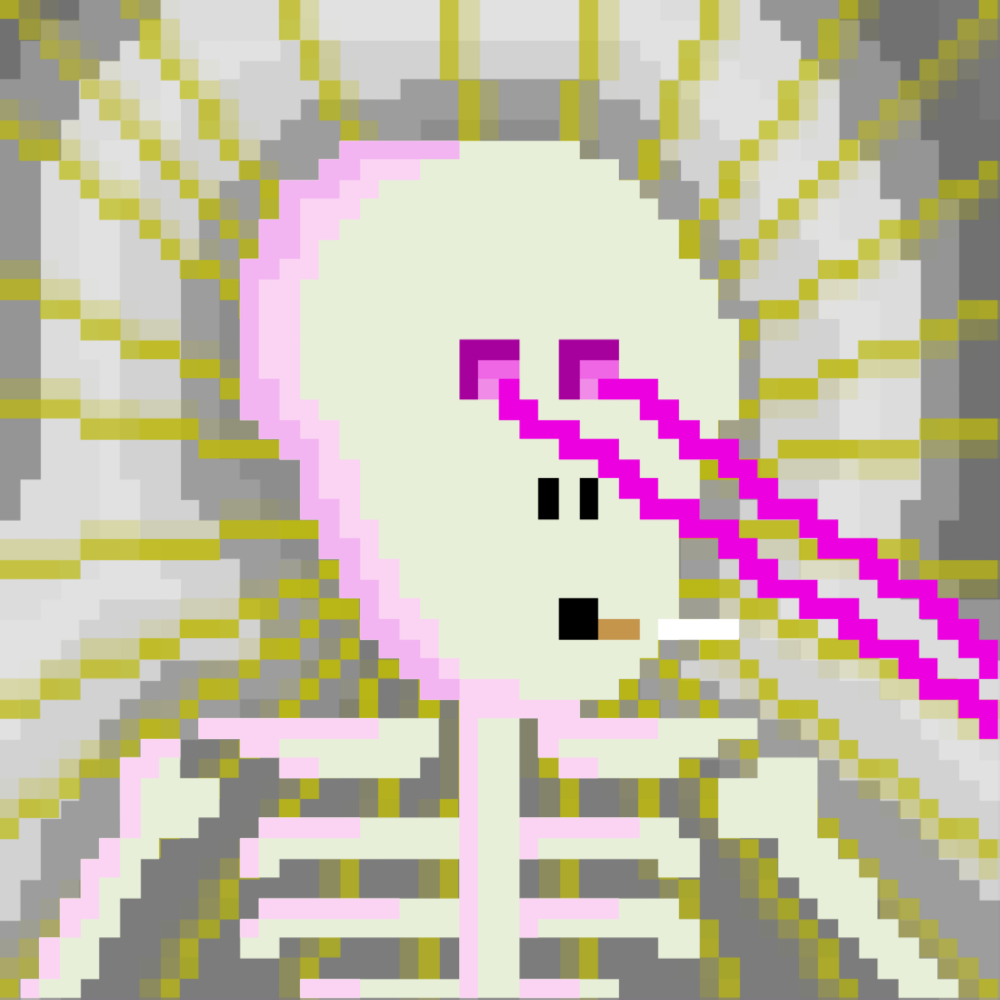 PIXEL SKULLETTI 1 #332