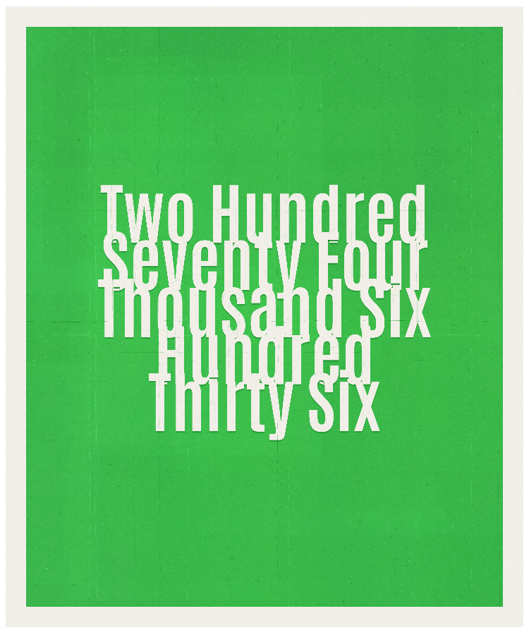 Count #274636