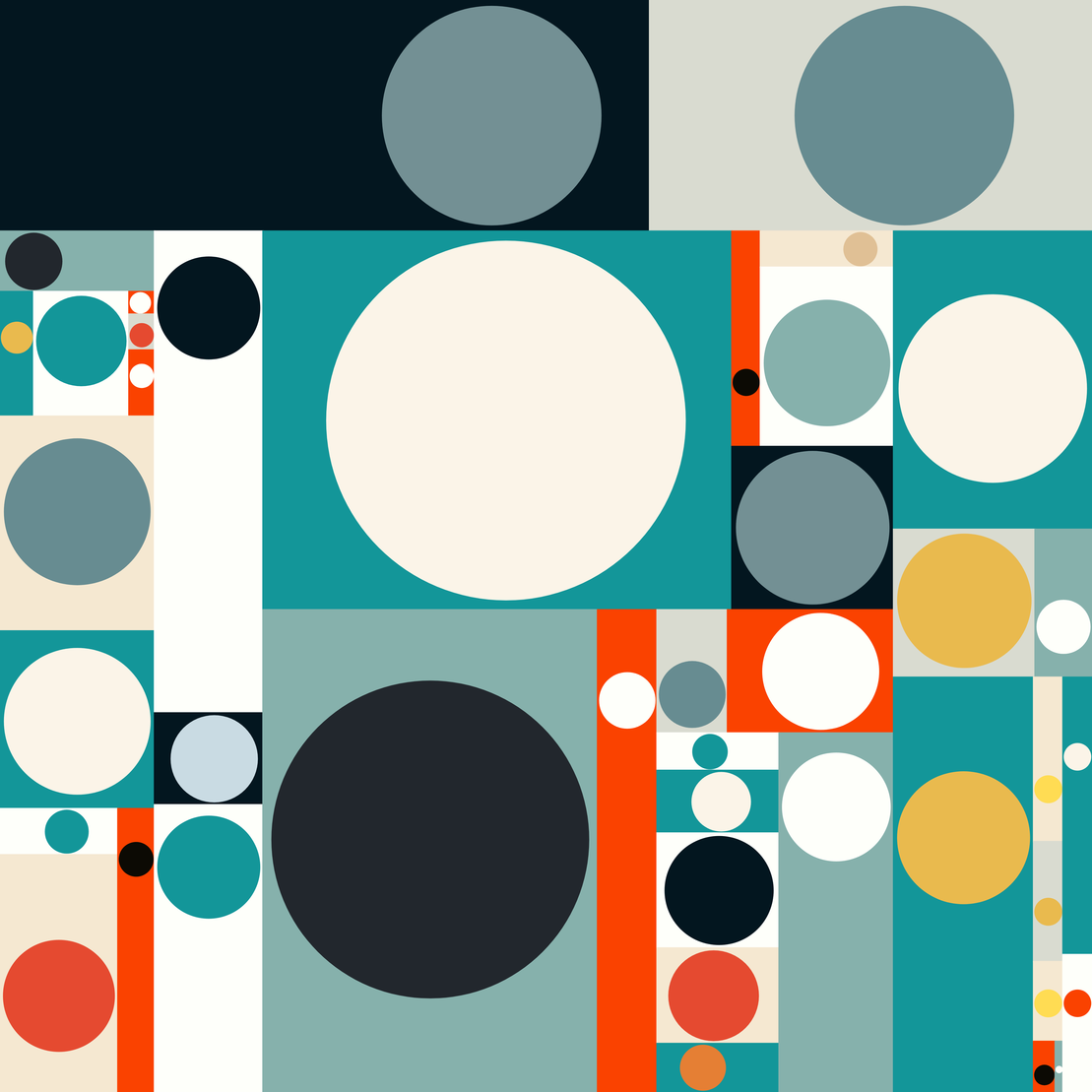 An Increasing Series Of Dots #42