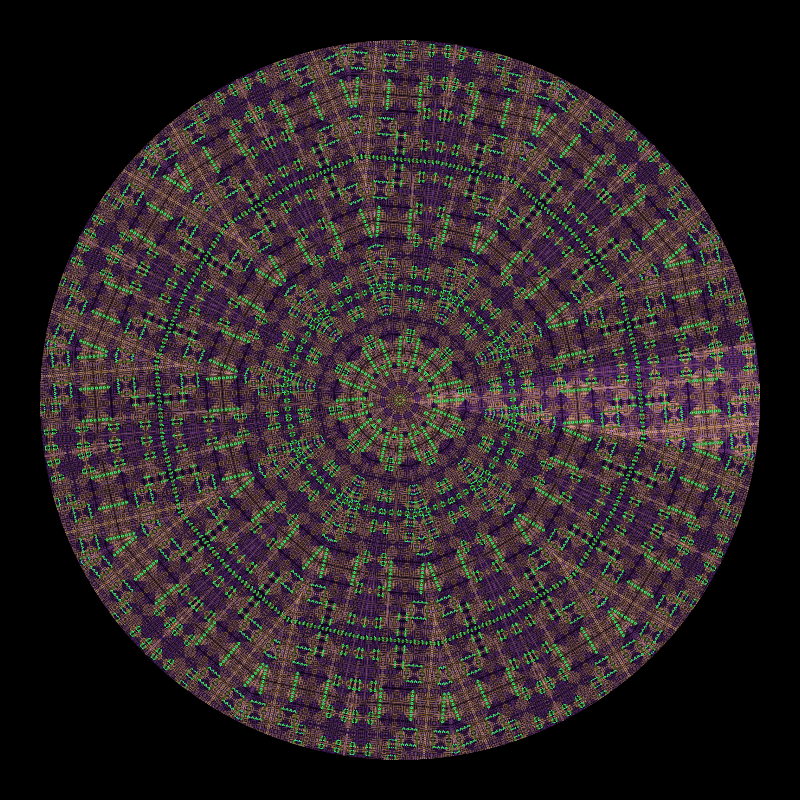 Binary kaleidoscope #35
