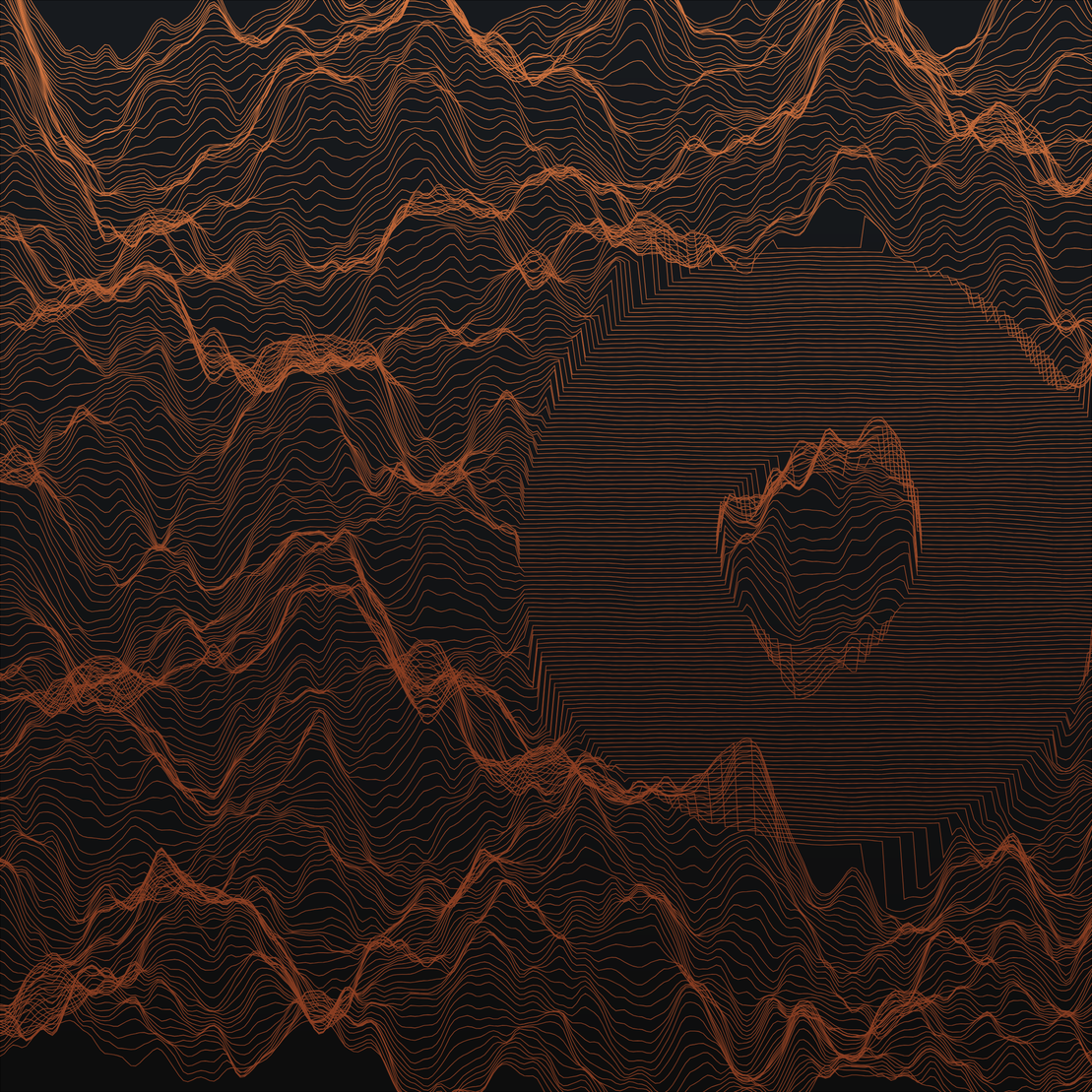 Waves Circle (For Plotter) #13