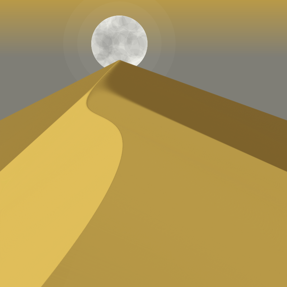 Dune & Moon #3