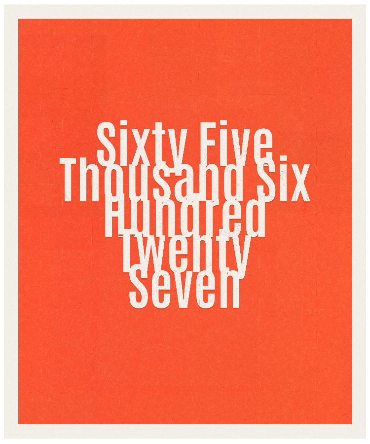 Count #65627