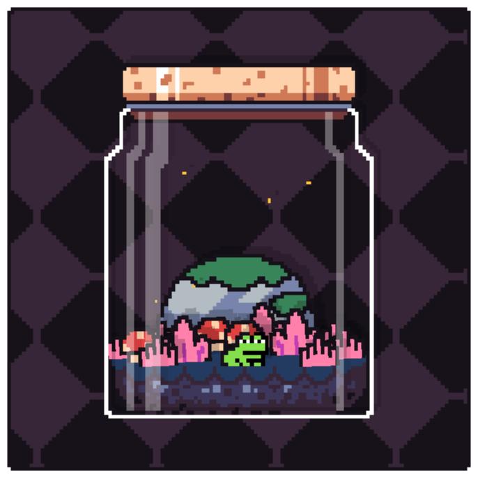 Toad Terrarium #207