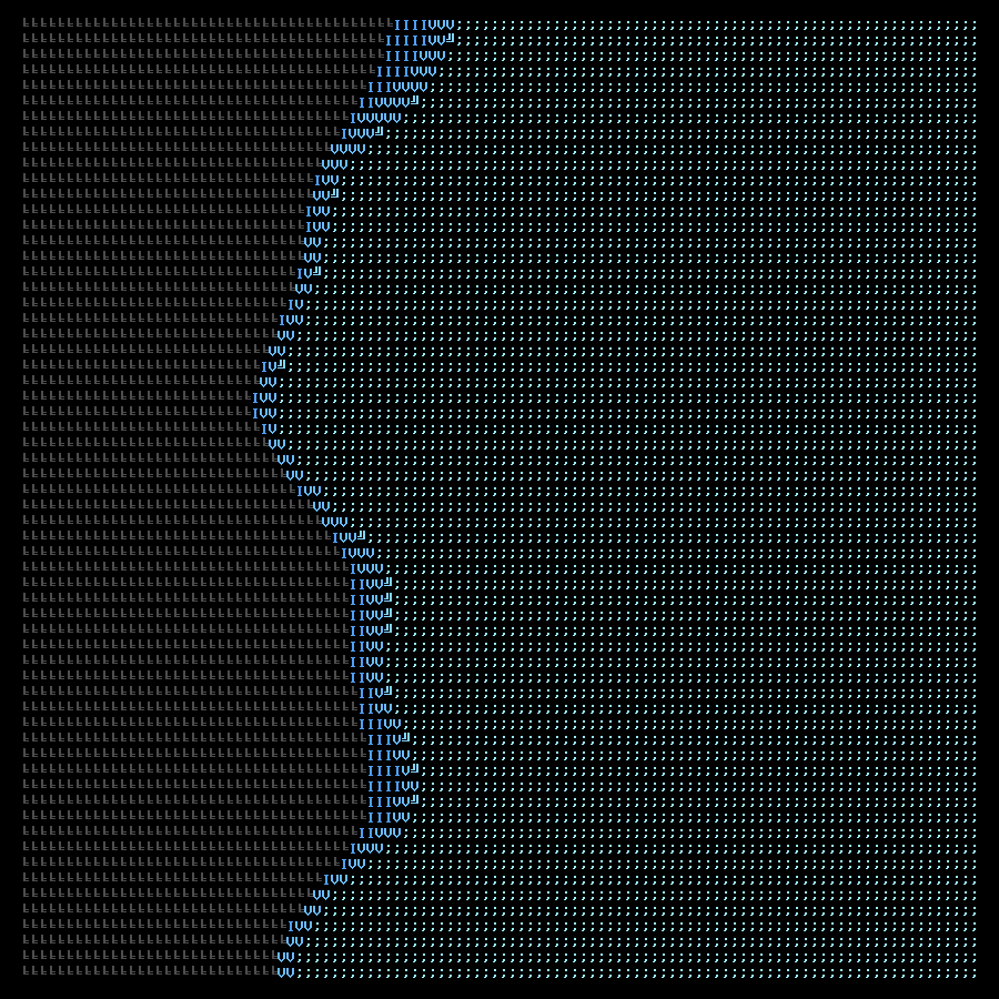 Shore of a Keyboard Sea #34