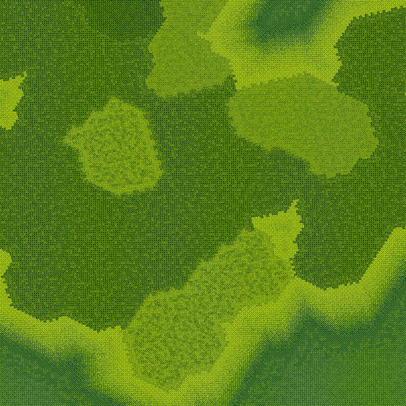 Littlecube Maps: Green Dithering #27