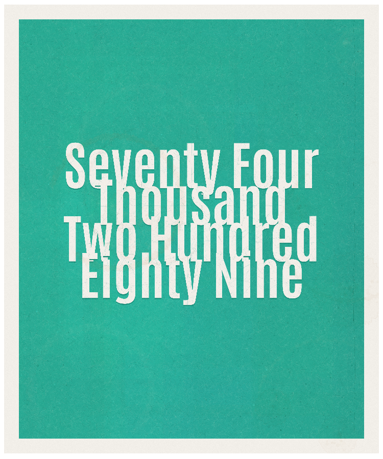 Count #74289