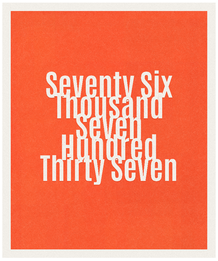 Count #76737