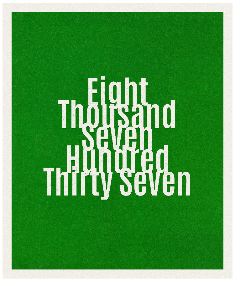 Count #8737