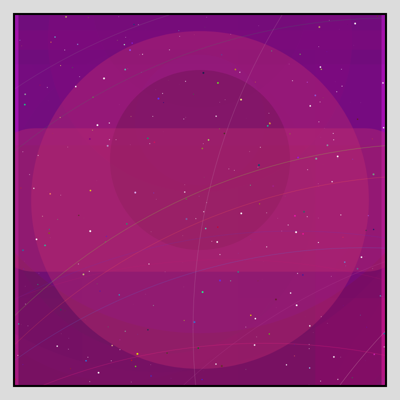 Color Field Starry B #165