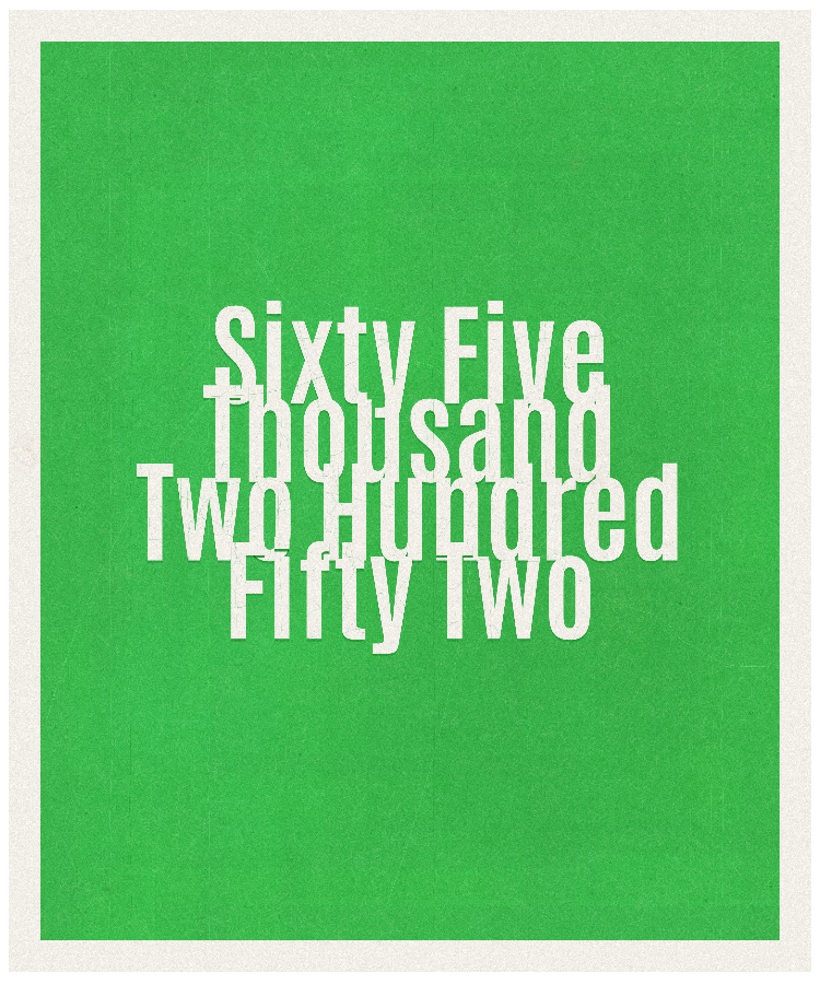 Count #65252