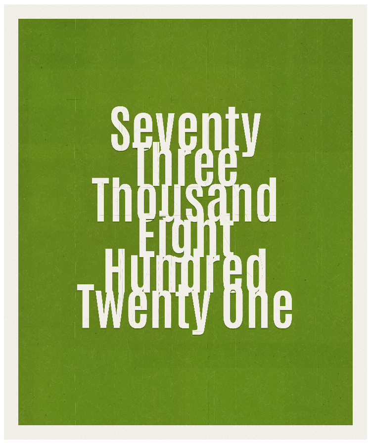 Count #73821