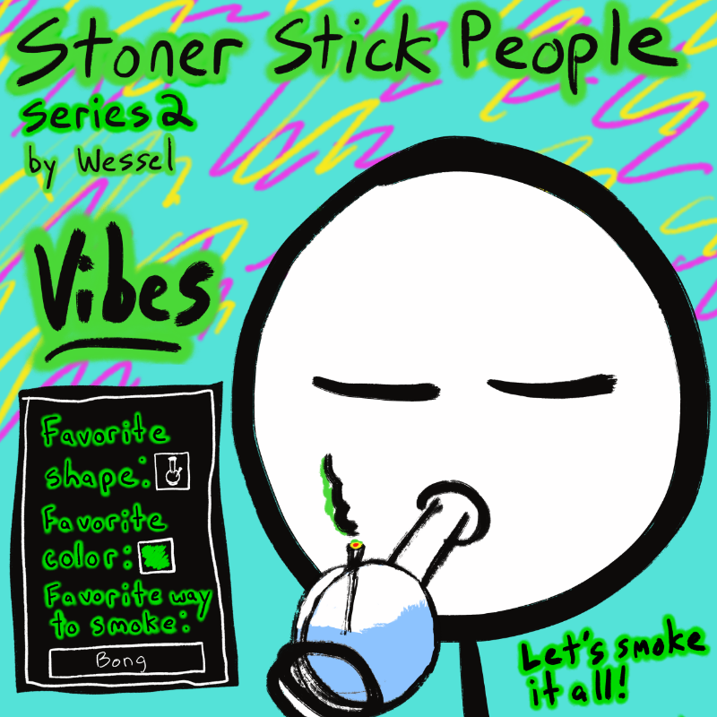 Stoner Stick People Series 2 #12