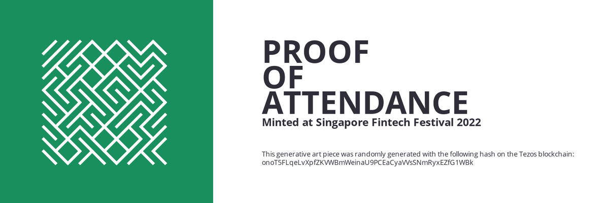 SFF2022 Proof of Attendance Token #1068