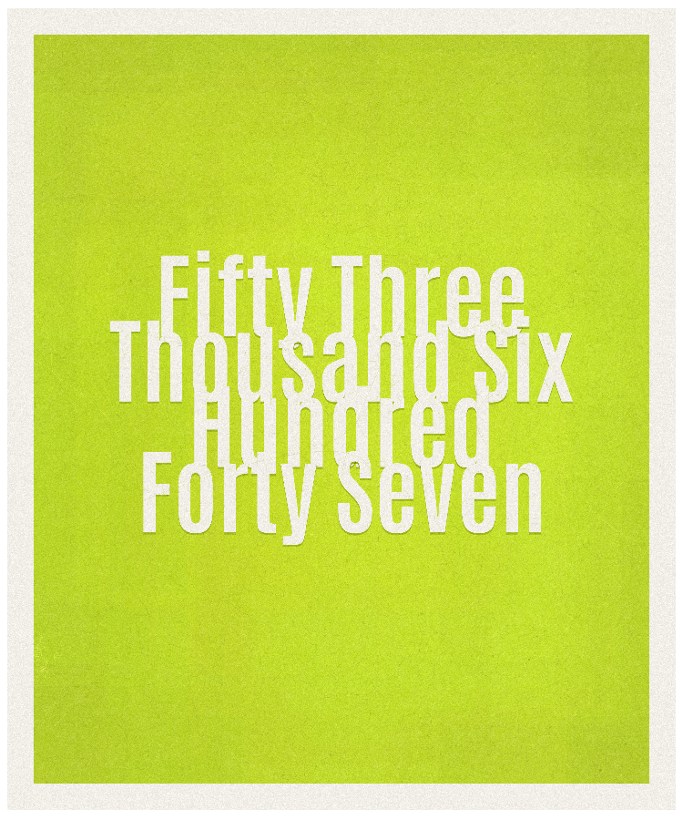 Count #53647