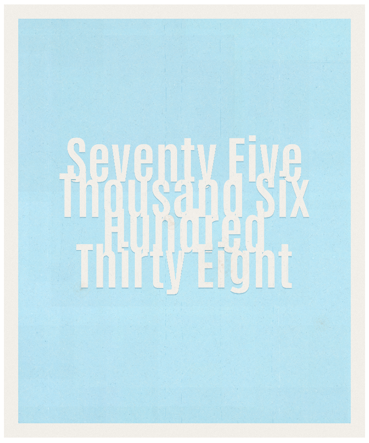 Count #75638