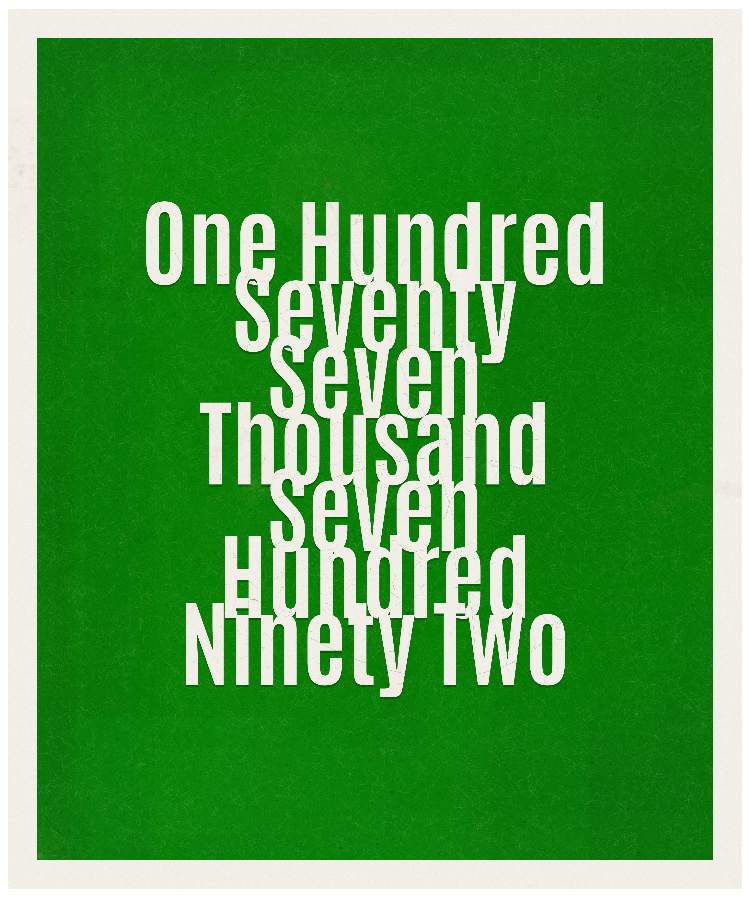 Count #177792