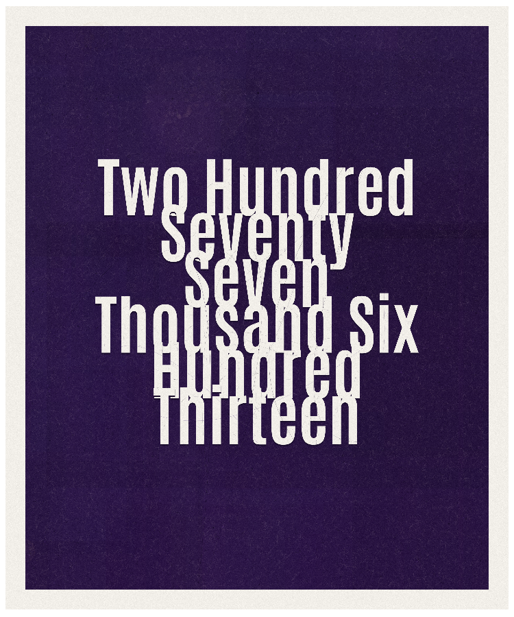 Count #277613