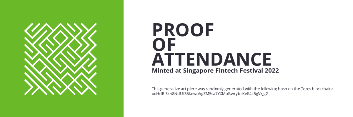 SFF2022 Proof of Attendance Token #1189