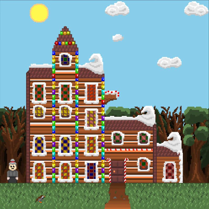 2D Mansion Candy House #20