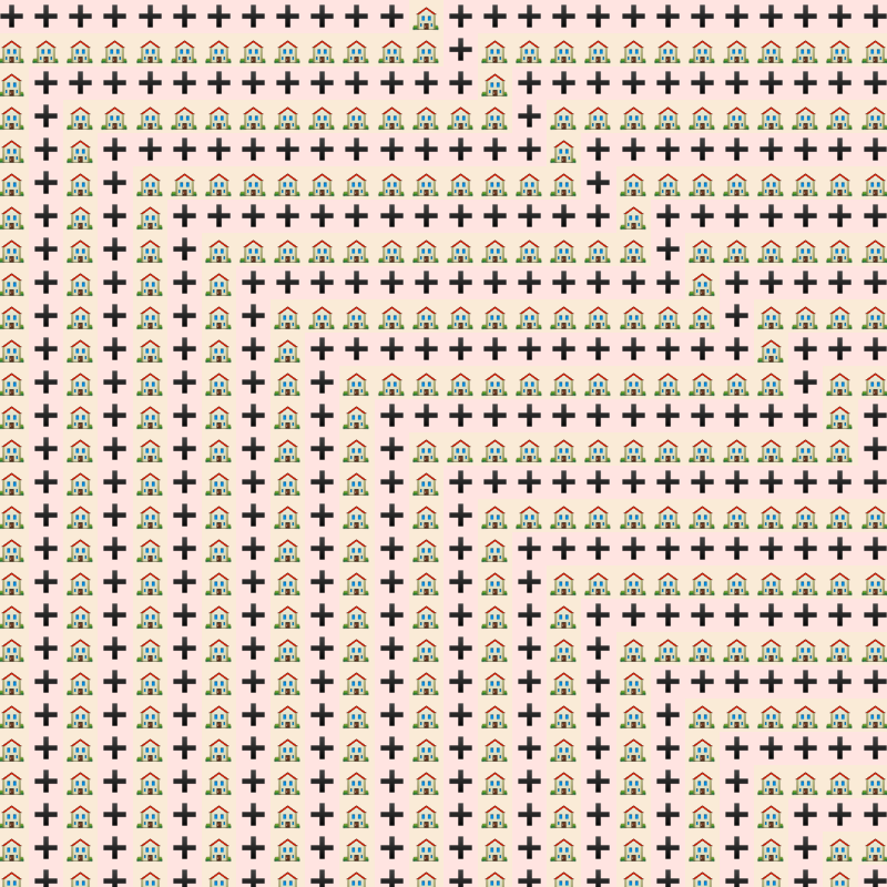 Elementary Cellular Emoji Automata #110