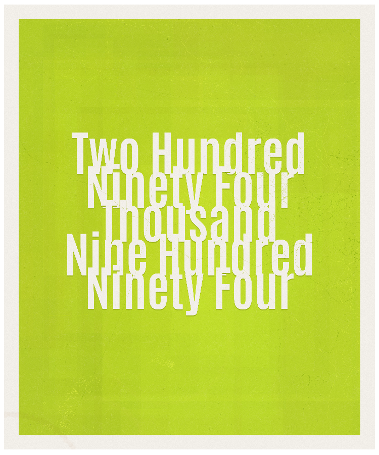 Count #294994