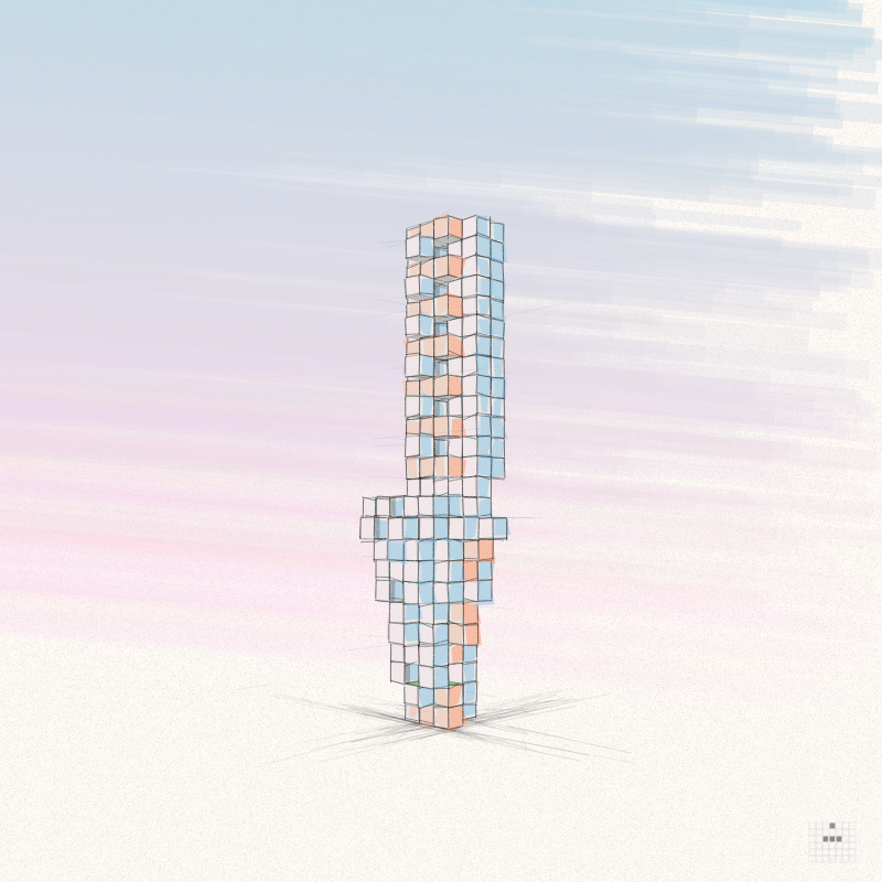 Cellular Skyscrapers #76