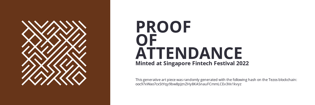 SFF2022 Proof of Attendance Token #1816