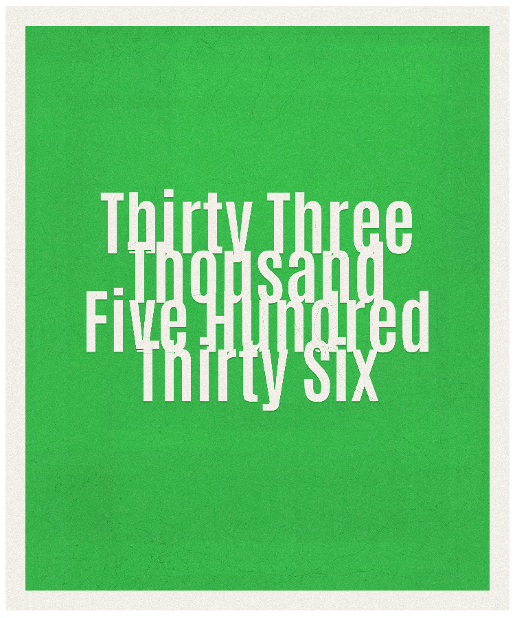 Count #33536
