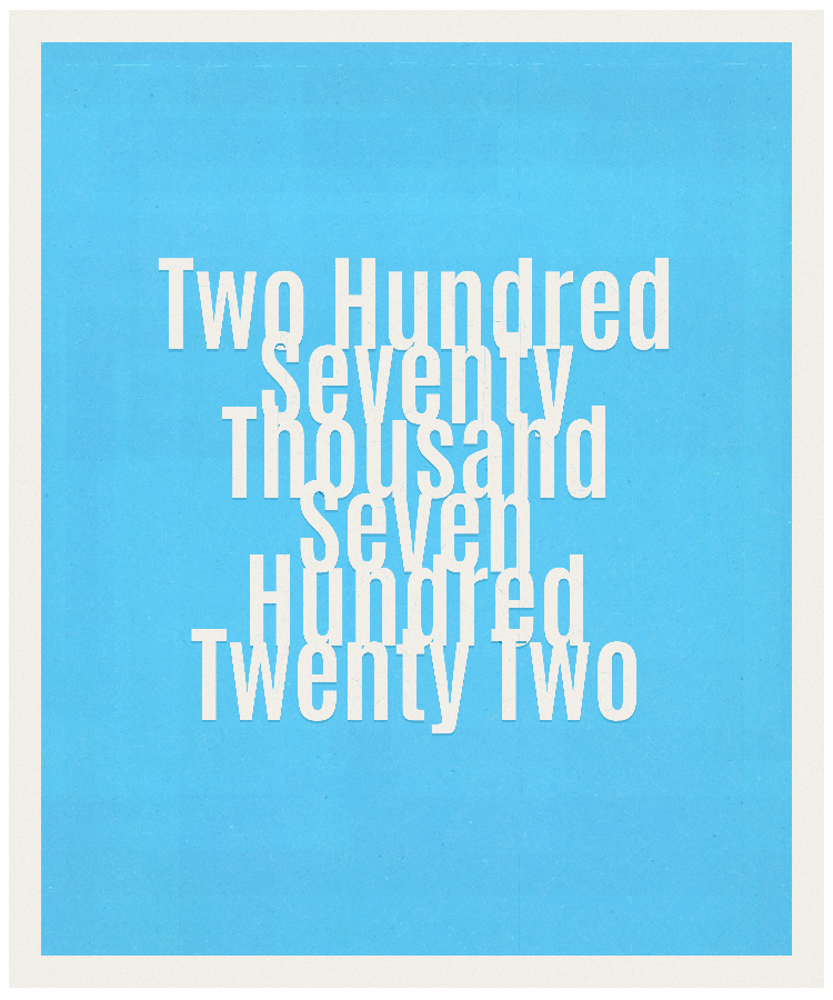Count #270722