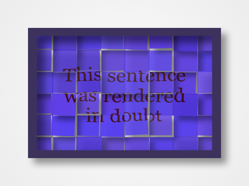 The Metaphor Machine #6418