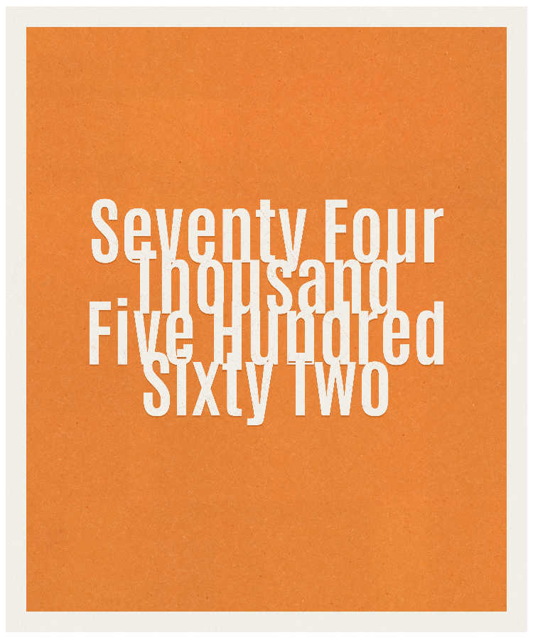 Count #74562