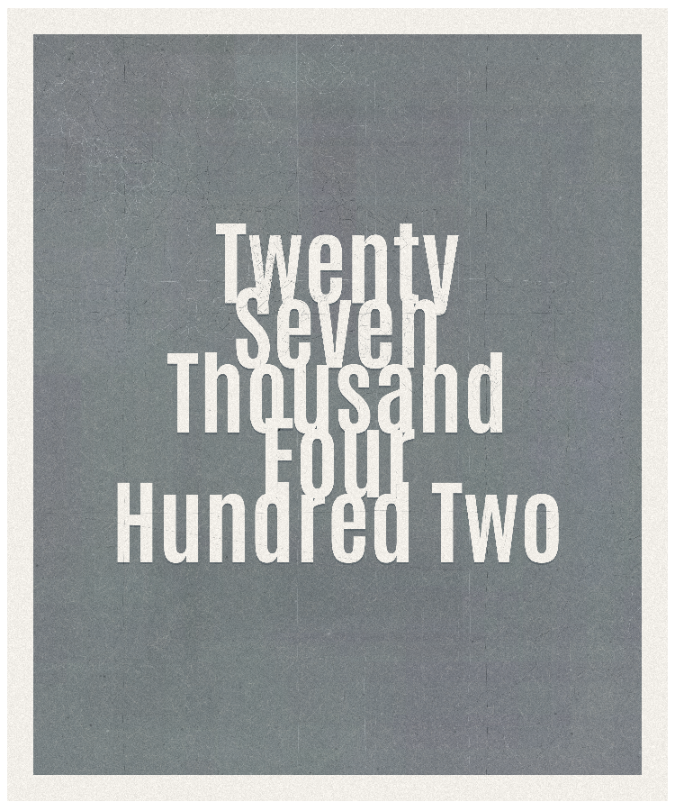 Count #27402